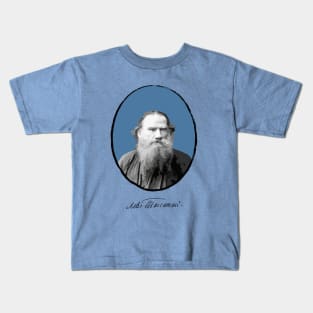 Authors - Lev Tolstoj Kids T-Shirt